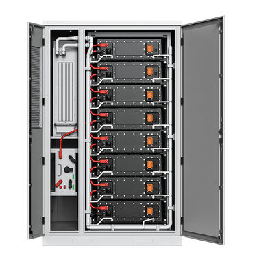 液体冷却キャビネット 372KWh 高電圧 LiFePo4 バテイ 貯蔵システム Modbus TCP IP67 保護
