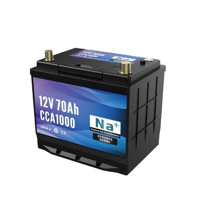 品質 12V 70Ahナトリウムイオンバッテリー 1000CCA Bluetooth ヘビーデューティー リチウム代替品 ディーゼルトラック パフォーマンス マリン 高需要エンジン始動用 工場