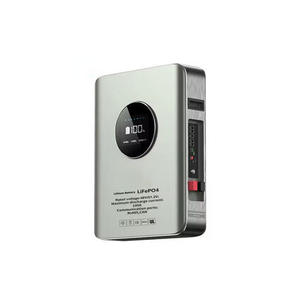 品質 YF51100 WM 壁掛け LiFePO4 バッテリー 5.12kWh 太陽光貯蔵 バッテリー LCDディスプレイとスマートBMS 工場