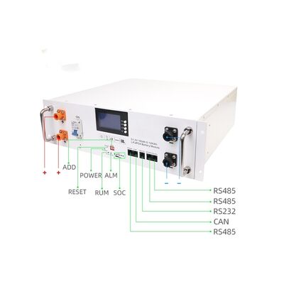 品質 ユンファンの工場直結 YF51100LP-HES-CT 5.12kWh ラックマウント リチウムバッテリー 51.2V 100Ah 6000サイクル ほとんどの太陽光インバーターと互換性 OEM ODM 工場